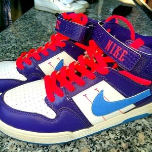 Nike sneakers leather hightops 7us 40 EUR 25cm